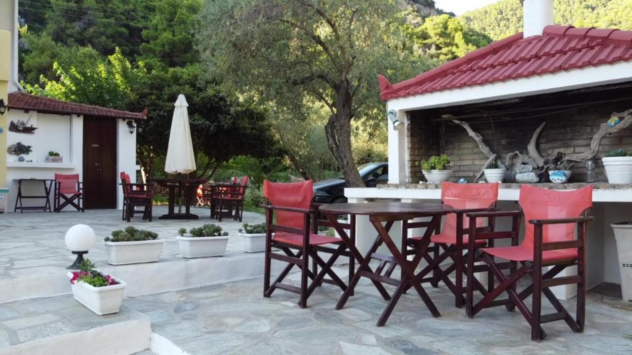 Limnonari Beach Rooms Skopelos Eksteriør billede