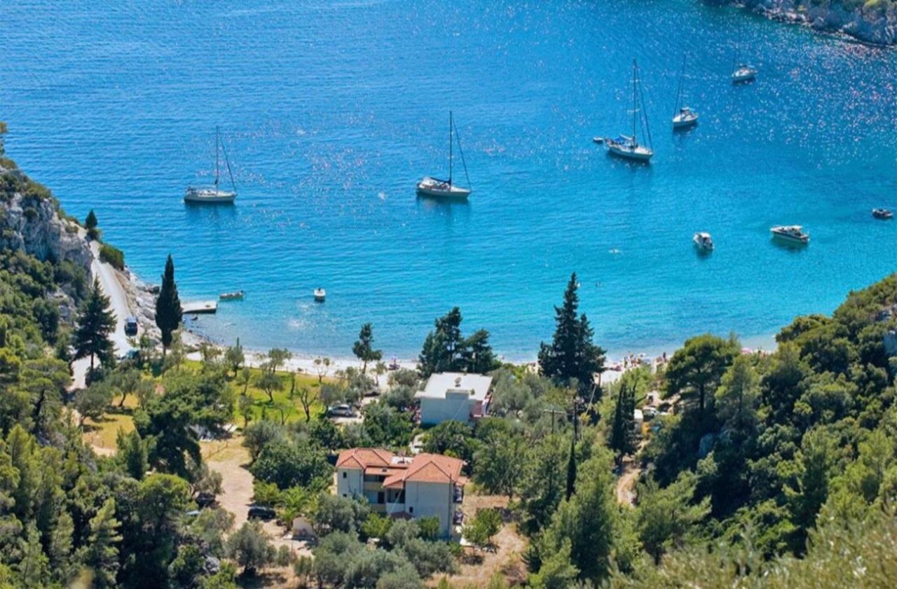 Limnonari Beach Rooms Skopelos Eksteriør billede